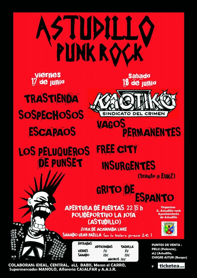 Festival Astudillo Punk-Rock