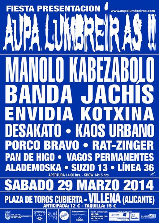 Fiesta Presentacion Aupa Lumbreiras