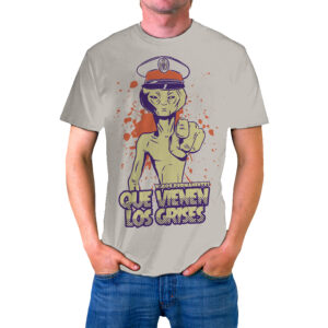 Camiseta Que Vienen Los Grises (3 tintas)