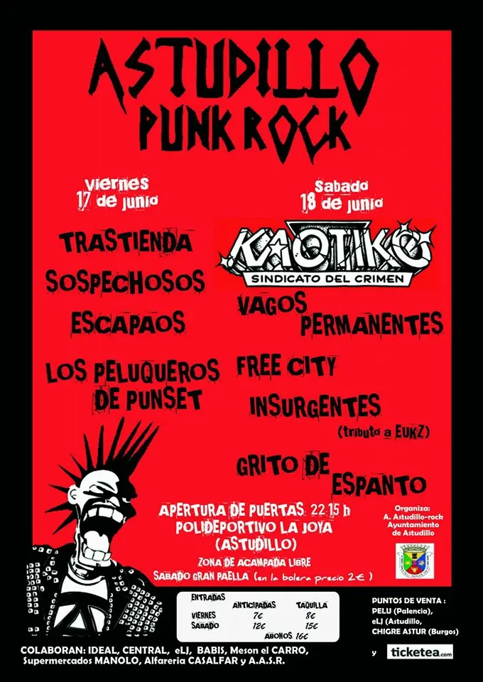 Festival Astudillo Punk-Rock