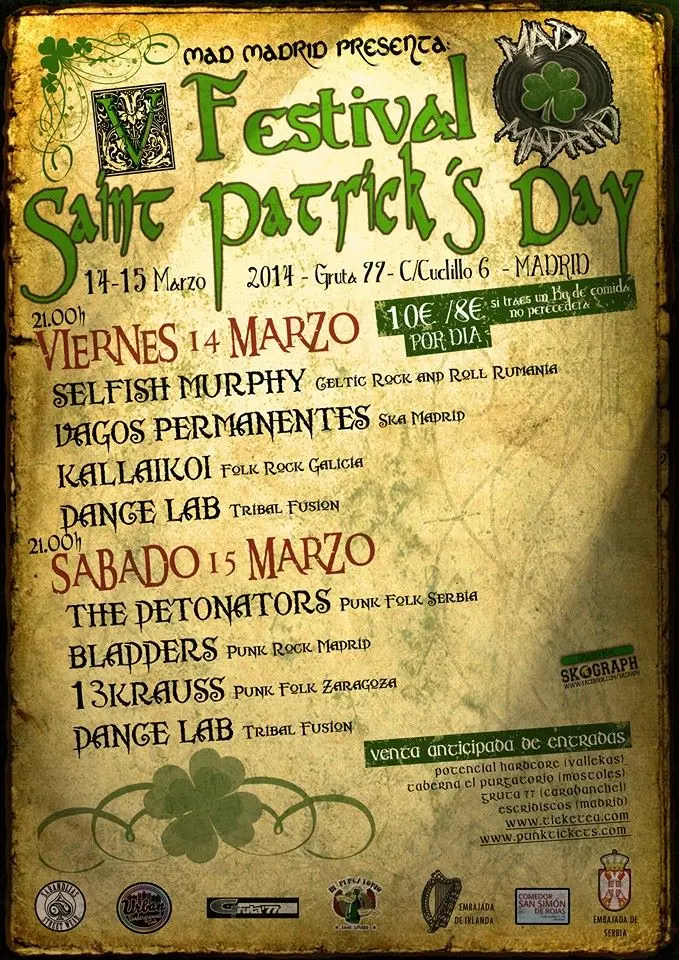 Festival Saint Patrick's Day