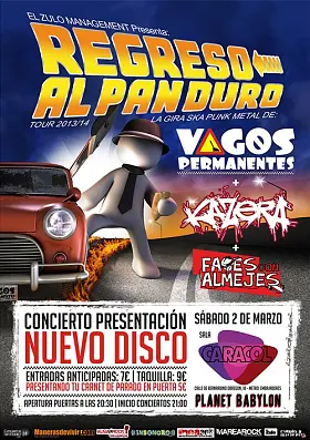 Concierto Presentaci&oacute;n de "Regreso al pan duro"