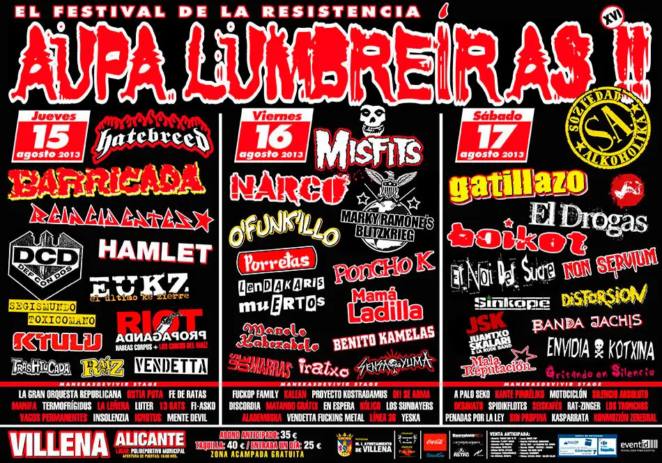 Aupa Lumbreiras 2013
