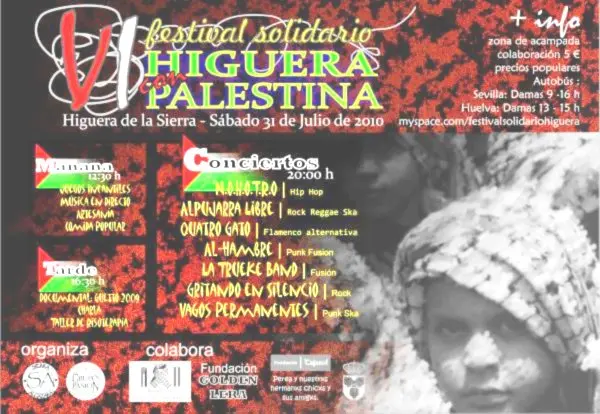 VI Festival Solidario Higuera Palestina