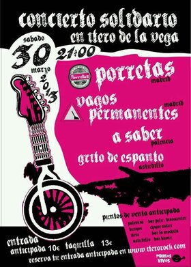 Porretas + Vagos Permanentes + A saber + Grito de Espanto
