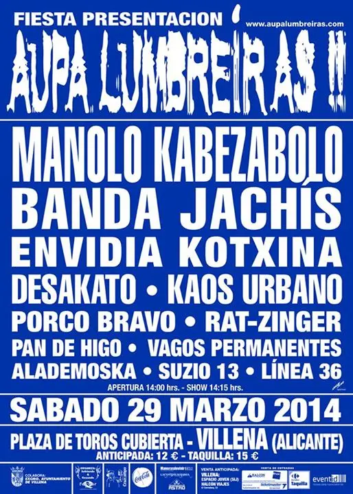 Fiesta Presentacion Aupa Lumbreiras