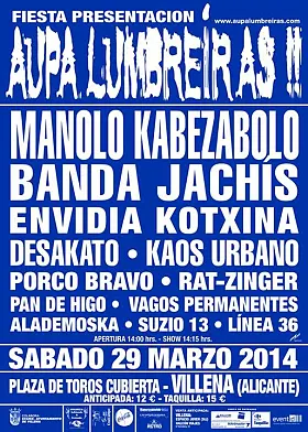 Fiesta Presentacion Aupa Lumbreiras